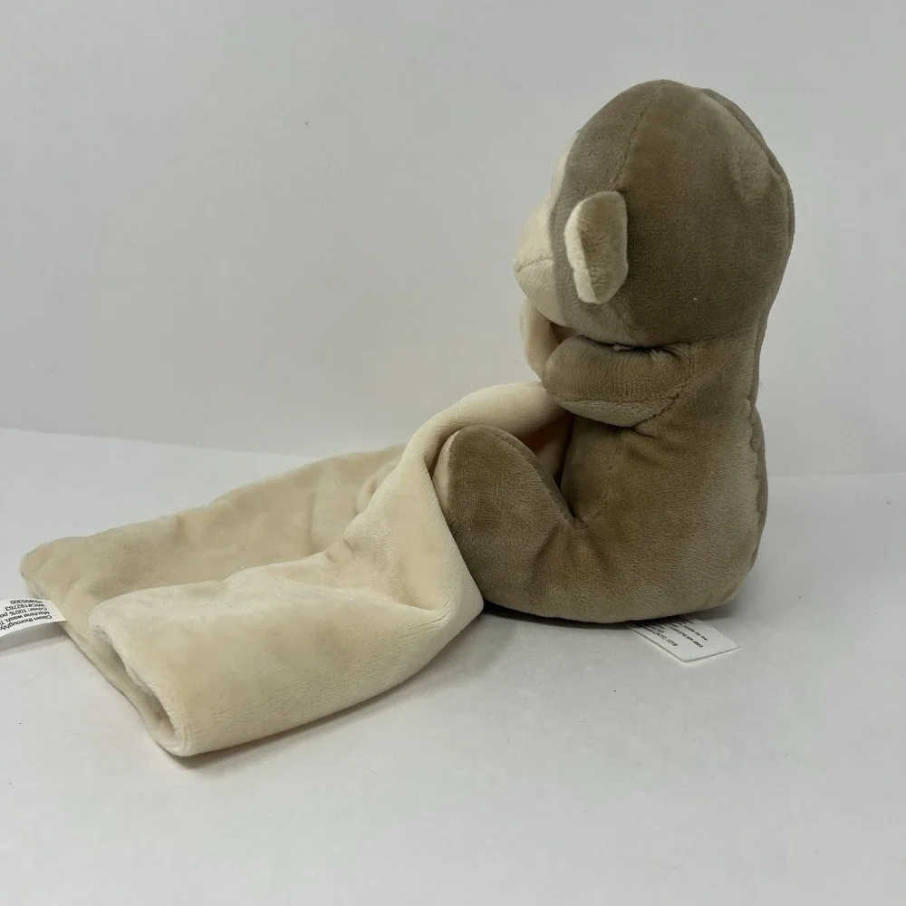 Monkey Security Baby Lovey Plush Soft lovies Stuffed Animal‎ Toddler Toy